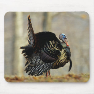 Mousepad Peru masculino pavoneando-se, Illinois