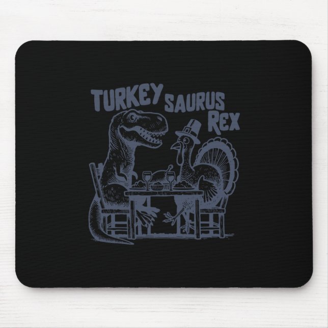 Mousepad Peru Saurus Rex Engraçado Dinossauro T-rex Peru Do (Frente)