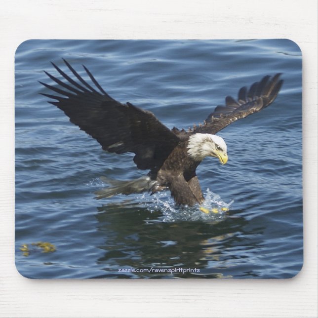 Mousepad Pesca da Boca Selvagem Selvagem (Frente)
