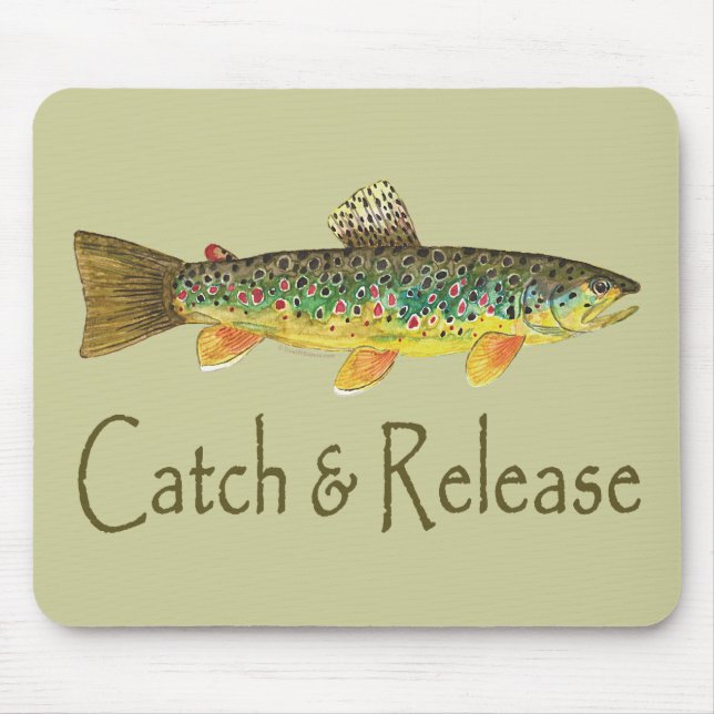 Mousepad Pesca de Capturas e Libertação (Frente)