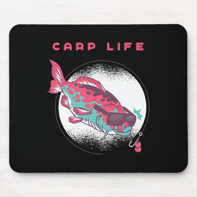 Mousepad Pesca De Carpas (Frente)