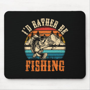 Mousepad Pesca Divertida Para Homens Mulheres Menino Crianç