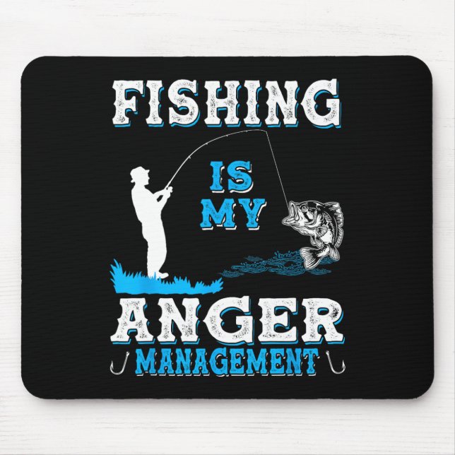 Mousepad Pesca E Caça São Minhas Manobras De Raiva Engraçad (Frente)