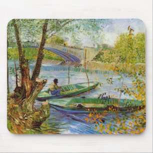 Mousepad Pesca na Primavera, Vincent van Gogh (F354)