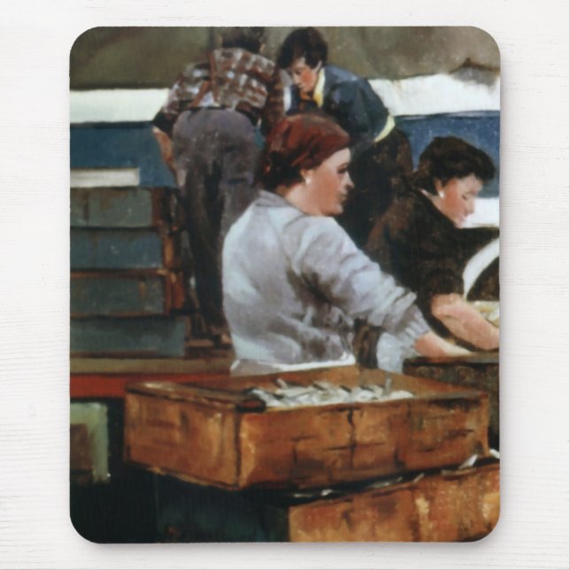 Mousepad Pescaderas (Apunte)/Vendedoras de Peixe (Esboço) (Frente)