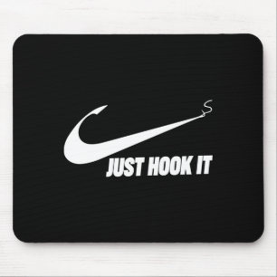 Mousepad Pescador engraçado acabou de fisgar um desempenho