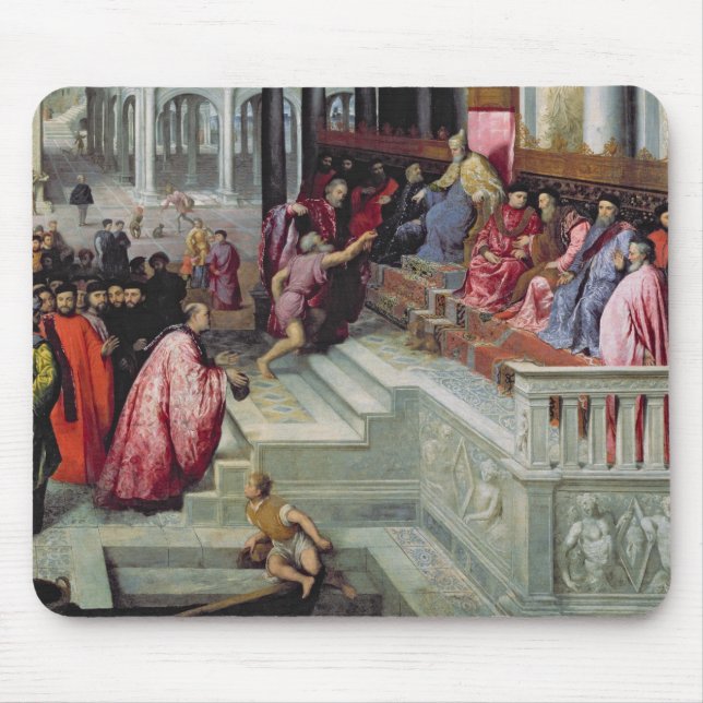 Mousepad Pescador que dá o anel ao Doge de Veneza (Frente)