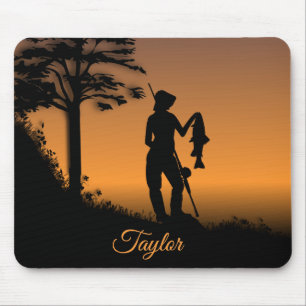 Mousepad Pescadora ao Crepúsculo Pessoal