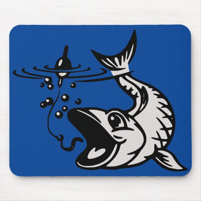 Mousepad Pescando a loja (Frente)