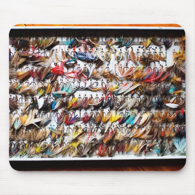 Mousepad Pescando moscas (Frente)