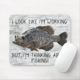 Mousepad Pescar Pânus Engraçado Trabalhos De Pesca Engraçad