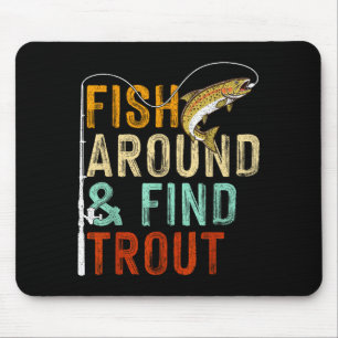 Mousepad Pesque Por Perto E Encontre Truta Piadas De Pesca