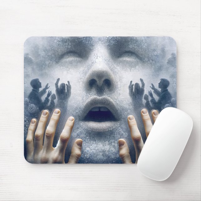 Mousepad Pessoas Em Perigo (Com mouse)