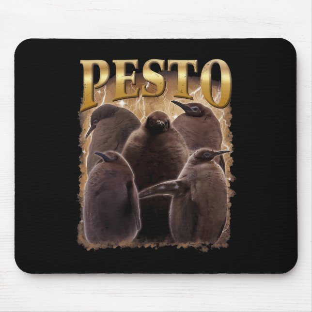 Mousepad Pesto O Pinguim Engraçado Ba1 (Frente)