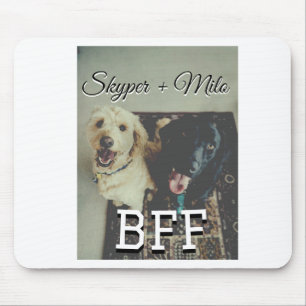 Mousepad Pet Frities adiciona nome e foto animal amor