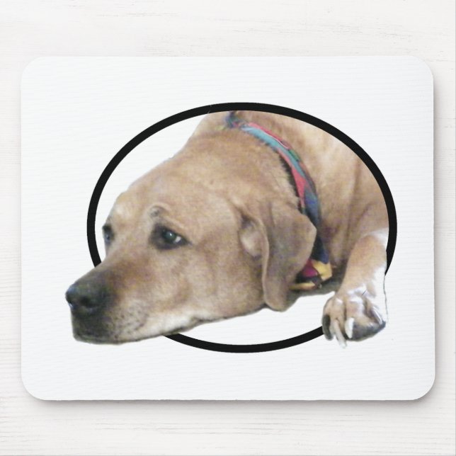Mousepad Pet Ridgeback Dog Picture (Frente)