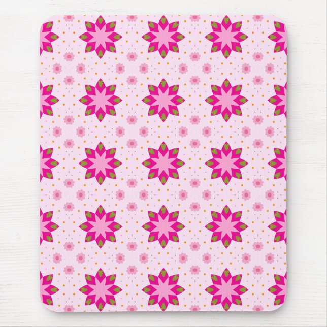 Mousepad Petal Blossom Confetti pattern (Frente)