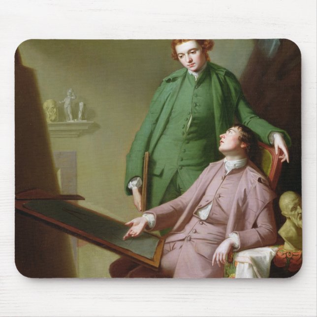 Mousepad Peter e James Romney, 1766 (óleo em canvas) (Frente)