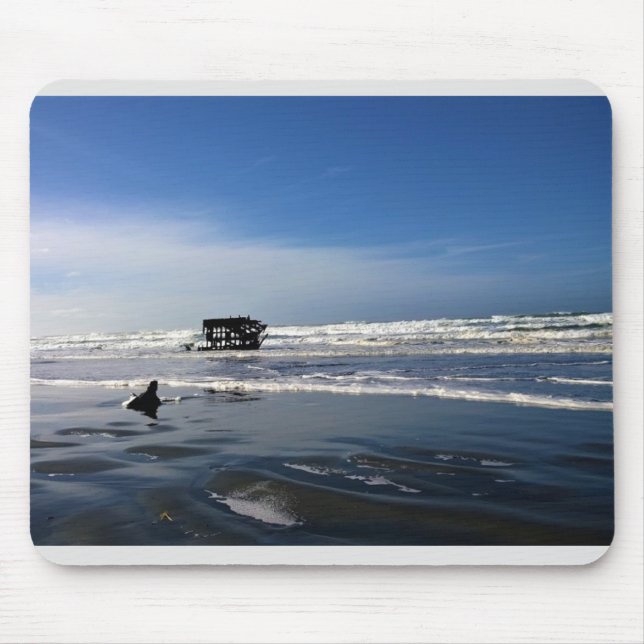 Mousepad Peter Iredale Shipwreck, Costa do Oregon (Frente)