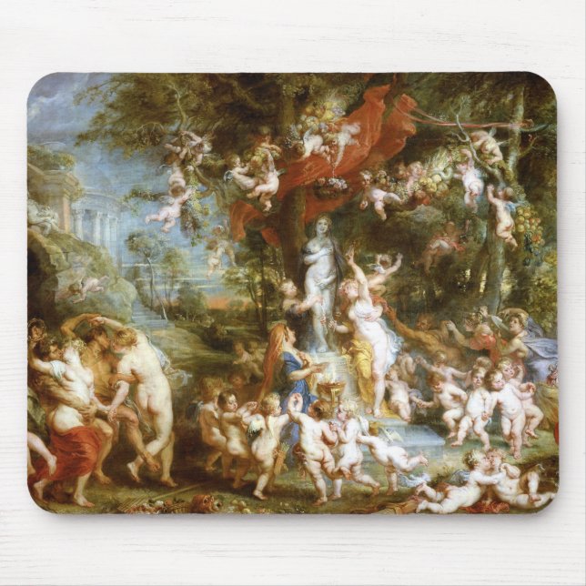 Mousepad Peter Paul Rubens O Banquete de Vênus (Frente)