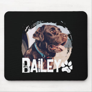 Mousepad Pets Simples Modernos Nome Nge e Foto