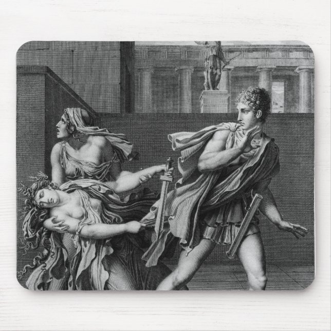 Mousepad Phaedra, Oenone e Hippolytus (Frente)