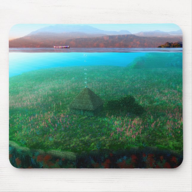 Mousepad Phantastes: O Boco de Algodão da Ilha (Frente)