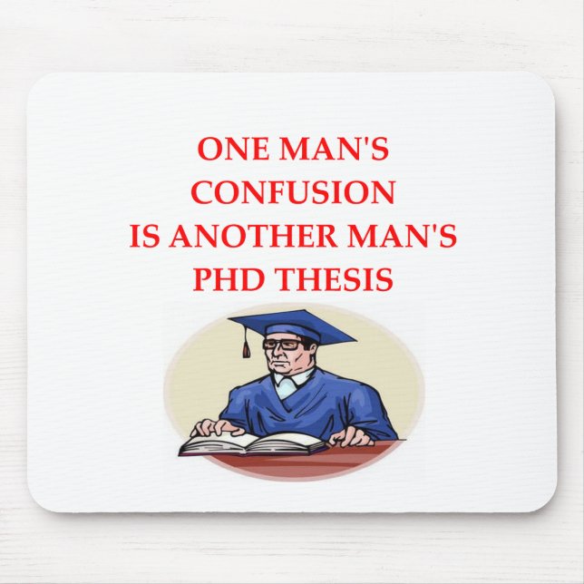 MOUSEPAD PHD (Frente)