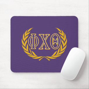 Mousepad Phi Chi Theta   Grego com Coroa