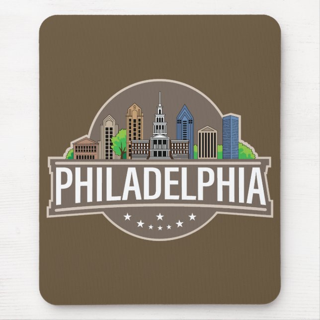 Mousepad Philadelphia Pennsylvania (Frente)