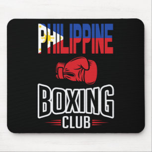 Mousepad Philippine Flag Boxing Club Filipino Pinoy