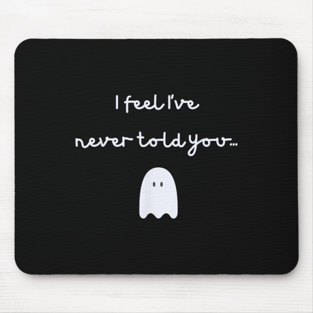 Mousepad Phish - História do Fantasma - Sinto que nunca (Frente)