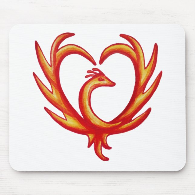 Mousepad Phoenix Heart (Frente)