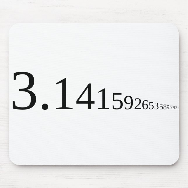 Mousepad Pi - 3.14... (Frente)