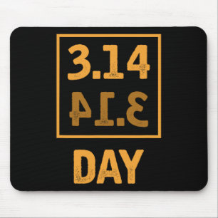 Mousepad Pi Day - 3,14 = Coincidência Pie Byckwards
