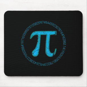 Mousepad Pi Day 3.14 March 14 Math Teacher Vintage Pi