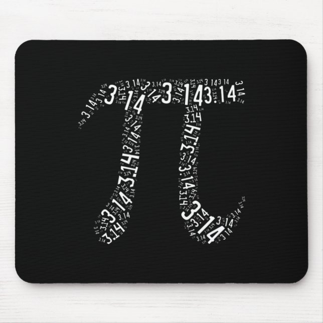 Mousepad Pi Day - Nerd - Love Math Pi Symbol - Kids (Frente)