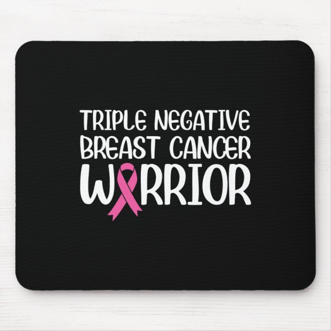 Mousepad Pi do Guerreiro da Consciência do Cancer da Mama N (Frente)