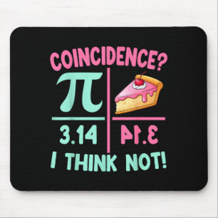 Mousepad Pi é Igual a Torta Para Feliz Dia do Pi Amante de