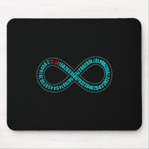Mousepad Pi Infinity Pi Day Pover Professor de Matemática