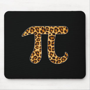 Mousepad Pi Leopard Impressão Pele Chita Pi Dia Pi Matemáti