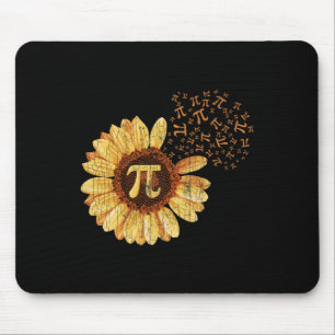Mousepad Pi Roupa Pi Dia Girassol Aposentado Math Engraçado