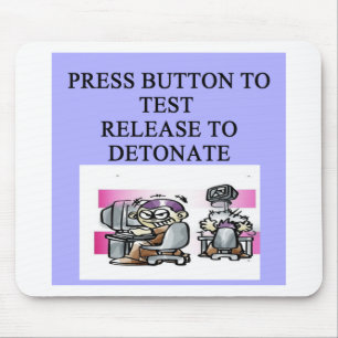 Mousepad piada da pesquisa de engenharia