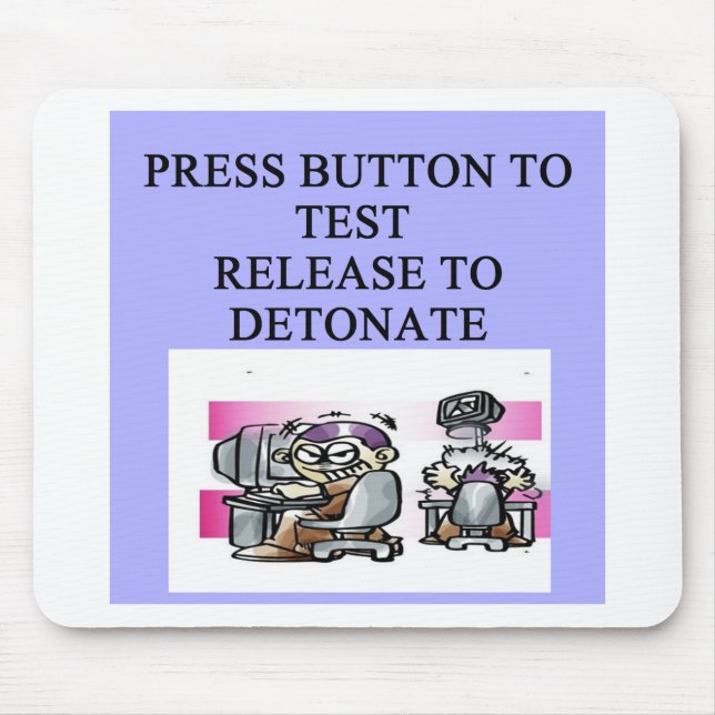 Mousepad piada da pesquisa de engenharia (Frente)