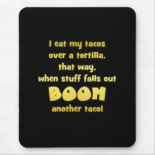 Mousepad Piada Divertida de Tortilla Boom