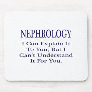 Mousepad Piada do nefrologista... Explicar Não Compreender