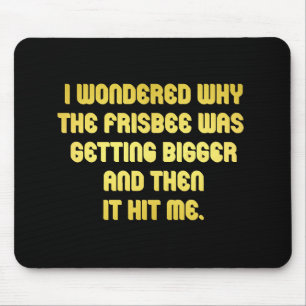 Mousepad Piada Funny Frisbee