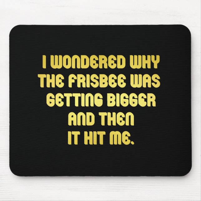 Mousepad Piada Funny Frisbee (Frente)