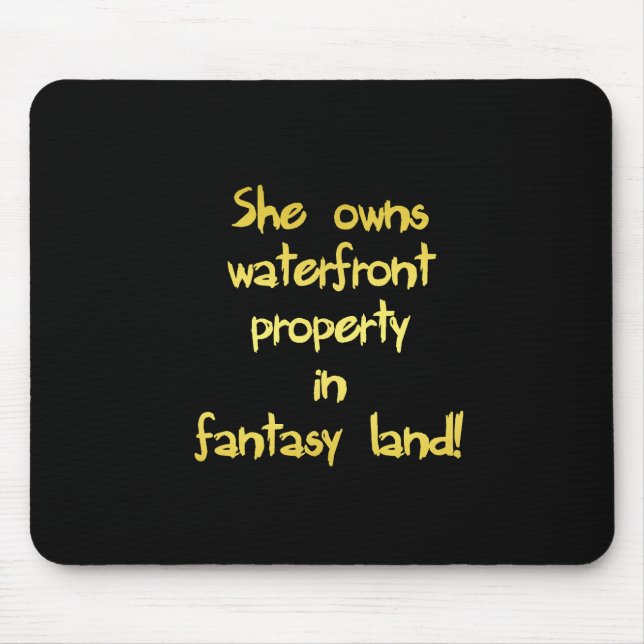 Mousepad Piada Funny Waterfront (Frente)