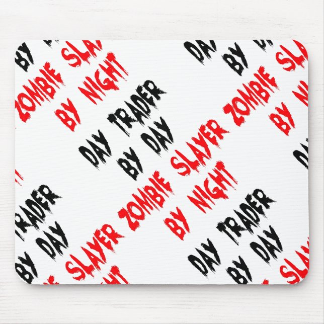 Mousepad Piada Zombie do Day Trader (Frente)